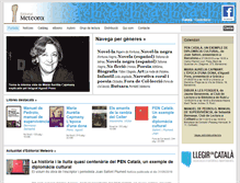 Tablet Screenshot of editorialmeteora.com